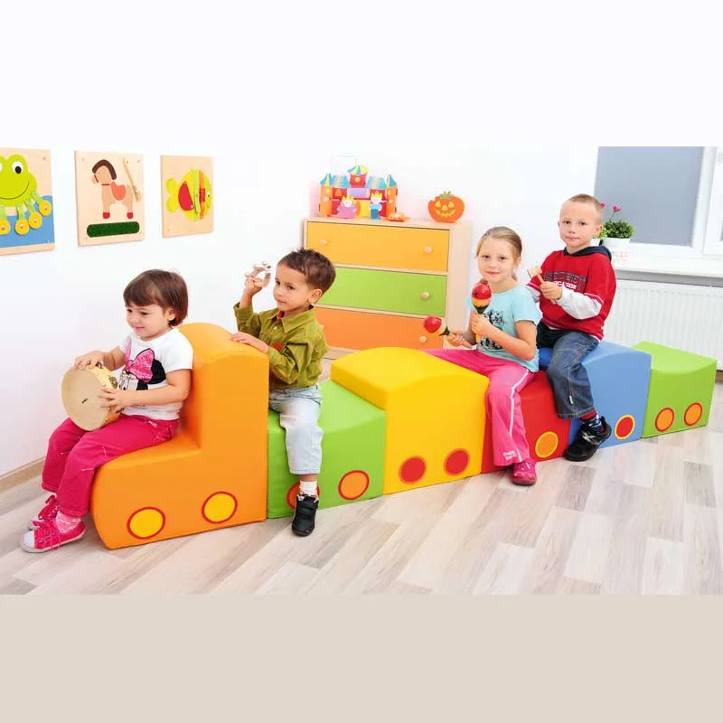 سازه فومی 6 تکه مدل قطار فومی