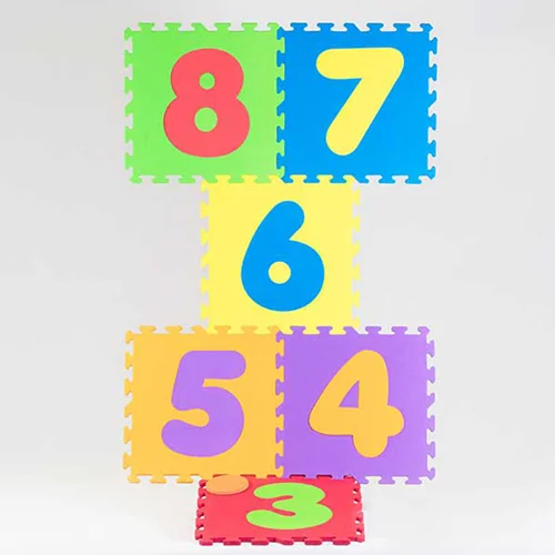 کفپوش اتاق کودک طرح بازی لی لی (8 عددی)