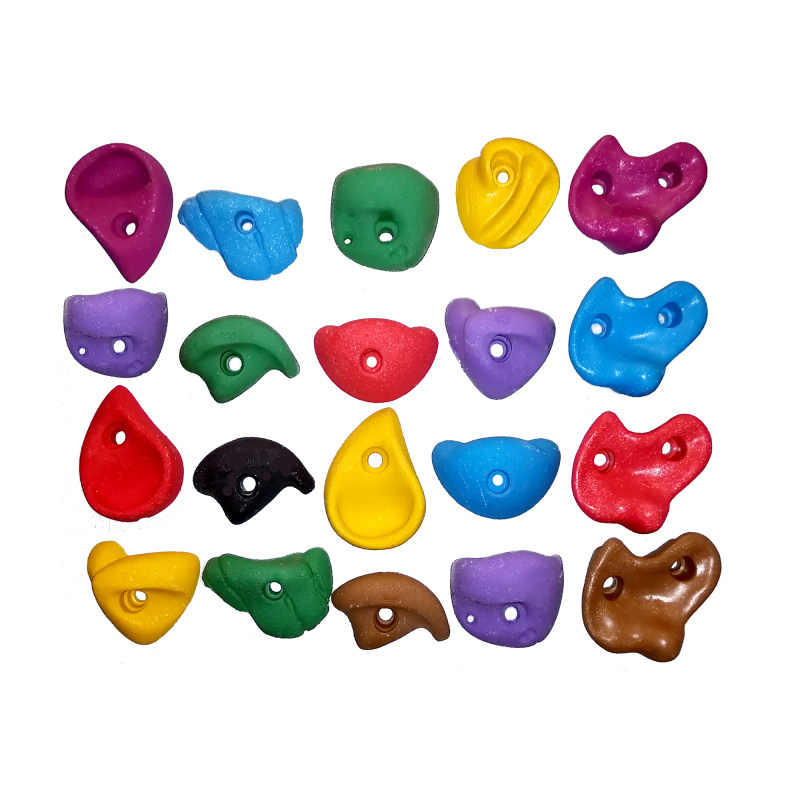 گیره صخره نوردی کودک کیدز (بسته 20عددی)